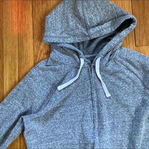 Grey Zip up hoodie